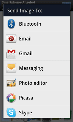 Screenshot of the application Postcard Creator - #7