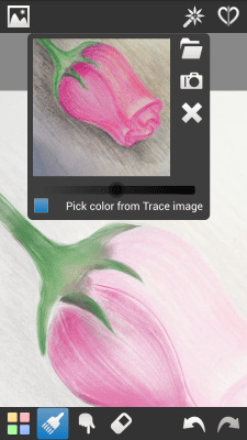 Screenshot of the application InspirARTion - Sketch & Draw! - #4
