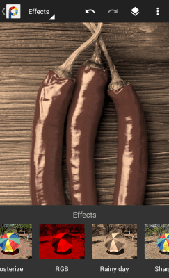 Screenshot of the application PhotoSuite - #3