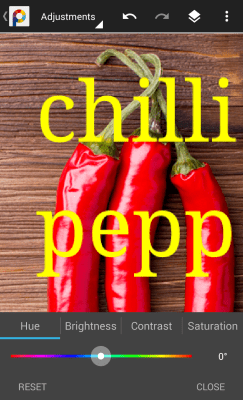 Screenshot of the application PhotoSuite - #5