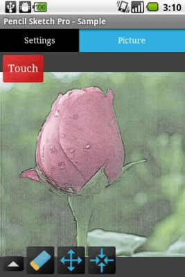 Screenshot of the application Barabanov Pencil Sketch - #5