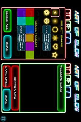 Screenshot of the application Art Of Glow - #4