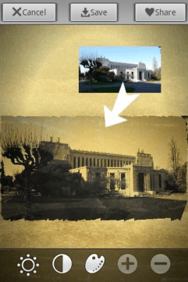 Screenshot of the application Old Photo - #4