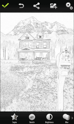 Screenshot of the application Photo Editor for Android - #4