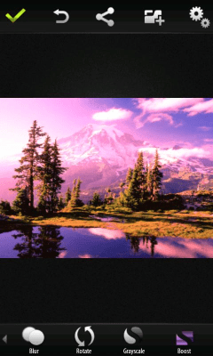 Screenshot of the application Photo Editor for Android - #5