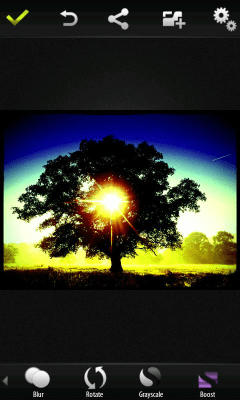 Screenshot of the application Photo Editor for Android - #7