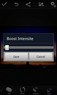 Screenshot of the application Photo Editor for Android - #8