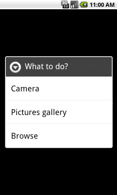 Screenshot of the application Photo Filters - #1