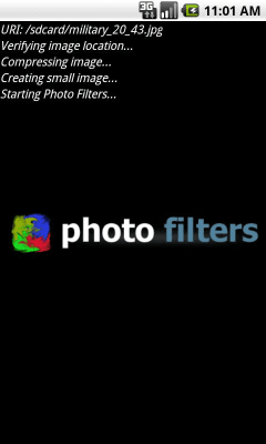 Screenshot of the application Photo Filters - #2