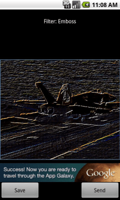 Screenshot of the application Photo Filters - #4