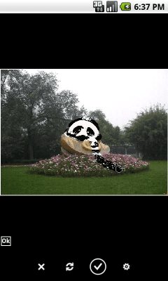 Screenshot of the application aPic Free Photo Editor - #6