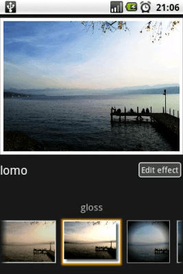 Screenshot of the application AppTornado Photo Effects - #1