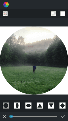 Screenshot of the application Afterlight - #5