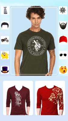 Screenshot of the application Men T-Shirt Photo Editor and Sweatshirt Dress - #3