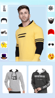 Screenshot of the application Men T-Shirt Photo Editor and Sweatshirt Dress - #6