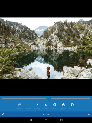 Screenshot of the application Free photo editor from Degoo - #3