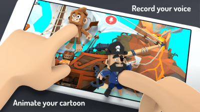 Screenshot of the application Toontastic 3D - #1