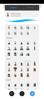 Screenshot of the application Autodesk SketchBook - #3