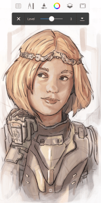 Screenshot of the application Autodesk SketchBook - #4