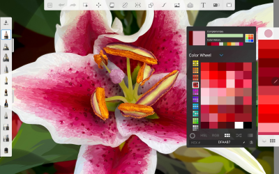 Screenshot of the application Autodesk SketchBook - #8