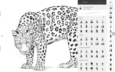 Screenshot of the application Autodesk SketchBook - #9