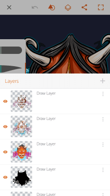 Screenshot of the application Adobe Illustrator Draw - #4