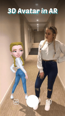 Screenshot of the application Boo - 3D Avatar & AR Chat - #4