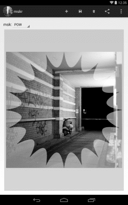 Screenshot of the application mskr - #9