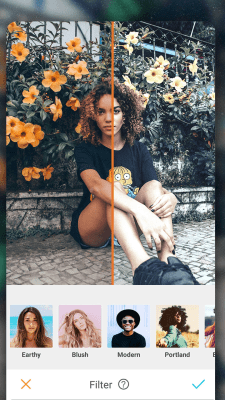 Screenshot of the application AirBrush - #5