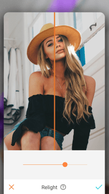 Screenshot of the application AirBrush - #7