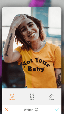 Screenshot of the application AirBrush - #8