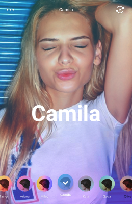 Screenshot of the application Retrica - #5