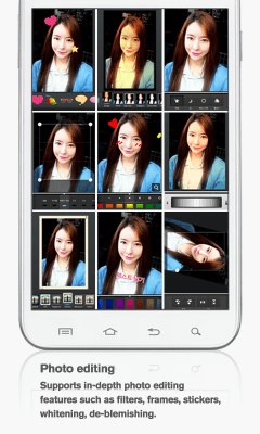 Screenshot of the application Silent Selfie Camera - #4