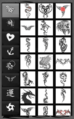 Screenshot of the application Tattoo my Photo - #6