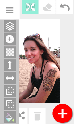 Screenshot of the application Tattoo my Photo - #7