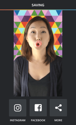 Screenshot of the application Boomerang from Instagram - #3