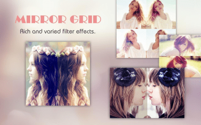 Screenshot of the application Mirror Effects - #3