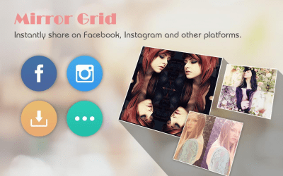 Screenshot of the application Mirror Effects - #5