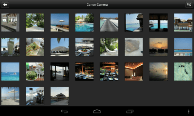 Screenshot of the application Canon CameraWindow - #6