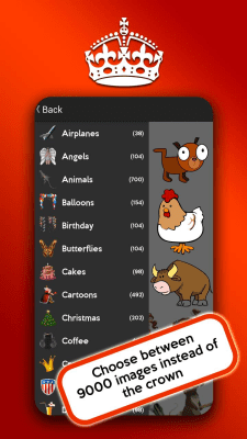 Screenshot of the application Keep Calm Generator - #5