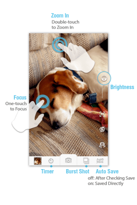 Screenshot of the application Silent Camera - #7