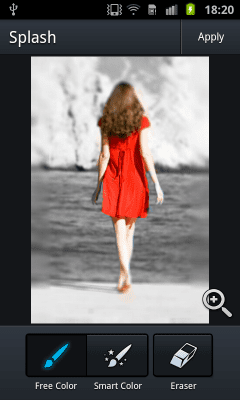 Screenshot of the application Focus Effect - #3