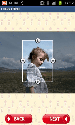 Screenshot of the application Focus Effect - #5