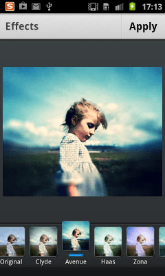 Screenshot of the application Focus Effect - #6