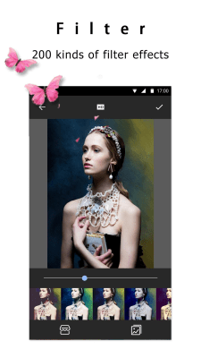 Screenshot of the application Makeup - Hair and eye color - #3