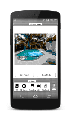 Screenshot of the application Glitchr - #5