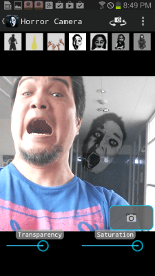 Screenshot of the application Horror Camera -Scary Photo- - #3