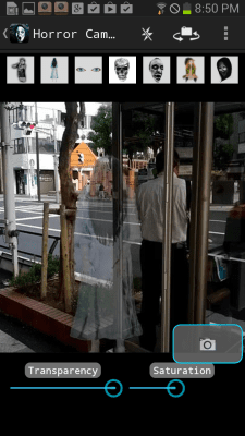 Screenshot of the application Horror Camera -Scary Photo- - #4