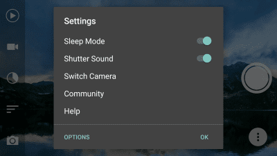 Screenshot of the application Framelapse - #8