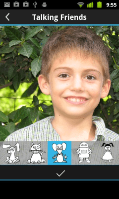 Screenshot of the application Face Changer Video - #5